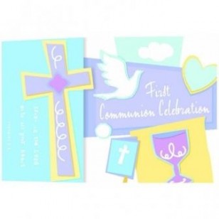 1st Communion Celebration Invitations